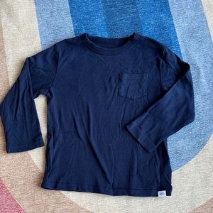 GAP Kids Navy Blue Long Sleeve Tee